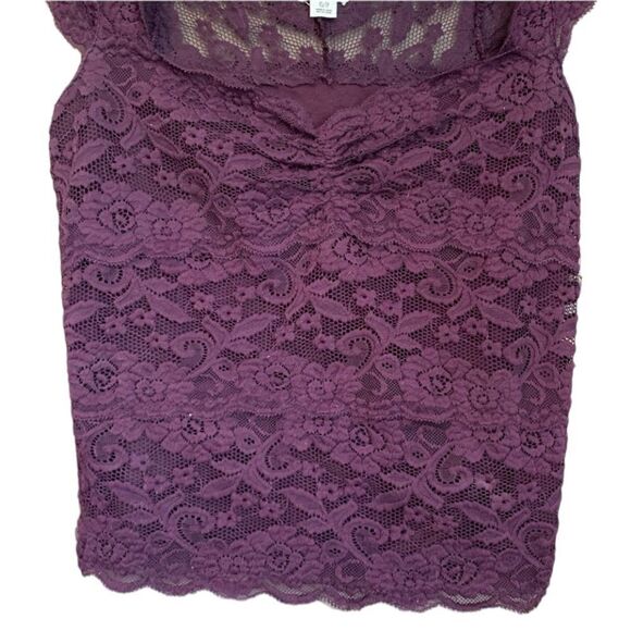 3 for $30! Garage lace purple tee. Size extra small - Picture 7 of 9